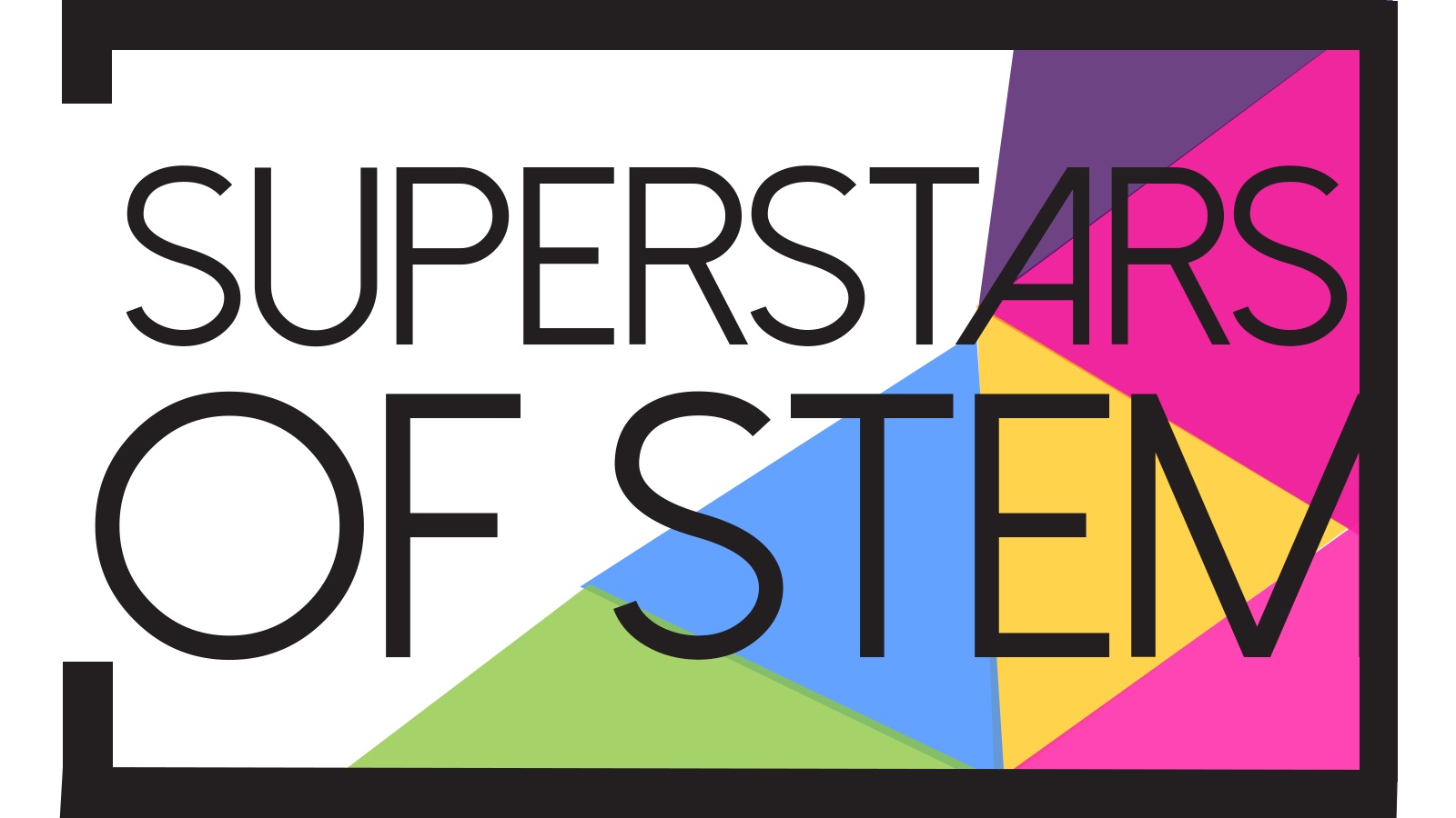 Superstars of STEM - text logo black